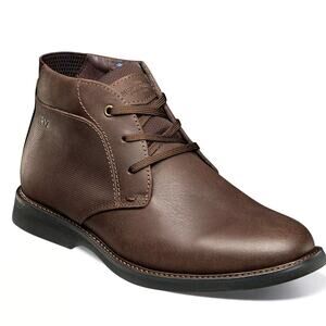 Nunn bush 1Men's Otto Plain Toe Chukka Boots 10.5 New Brown